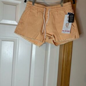 Celebrity Pink Peach Jean Shorts